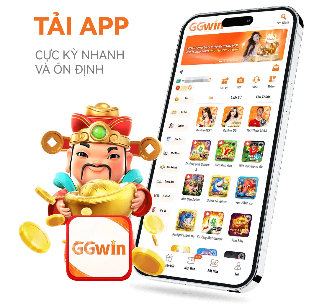Tải Ứng Dụng GGWIN – Trải nghiệm cá cược đỉnh cao mọi lúc mọi nơi